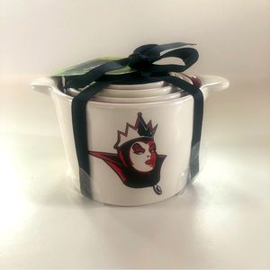 RAE DUNN Disney Villains New Release Measuring Cups - 4 Piece NWT